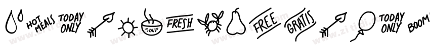 Two Fingers Courier字体转换